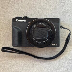 Canon PowerShot G7 X Mark III - 20.1MP Point & Shoot Digital Camera - Black